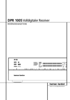 Harman-Kardon DPR-1005-Owners-Manual 